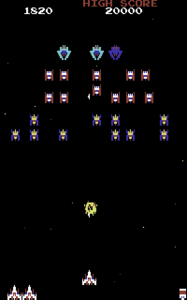 Screenshot from Galaga – Ultimate 64 Edition